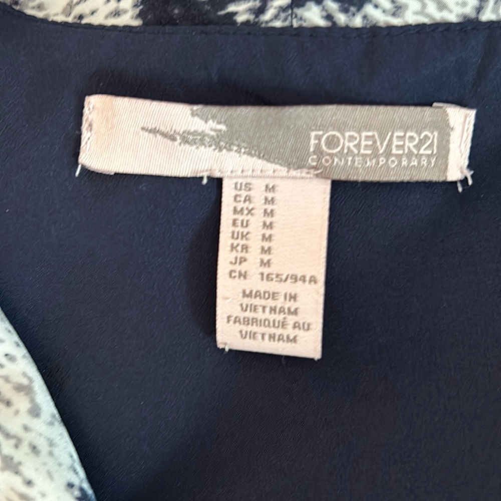 Forever 21 Sleeveless Faux Wrap Dress - Picture 7 of 7